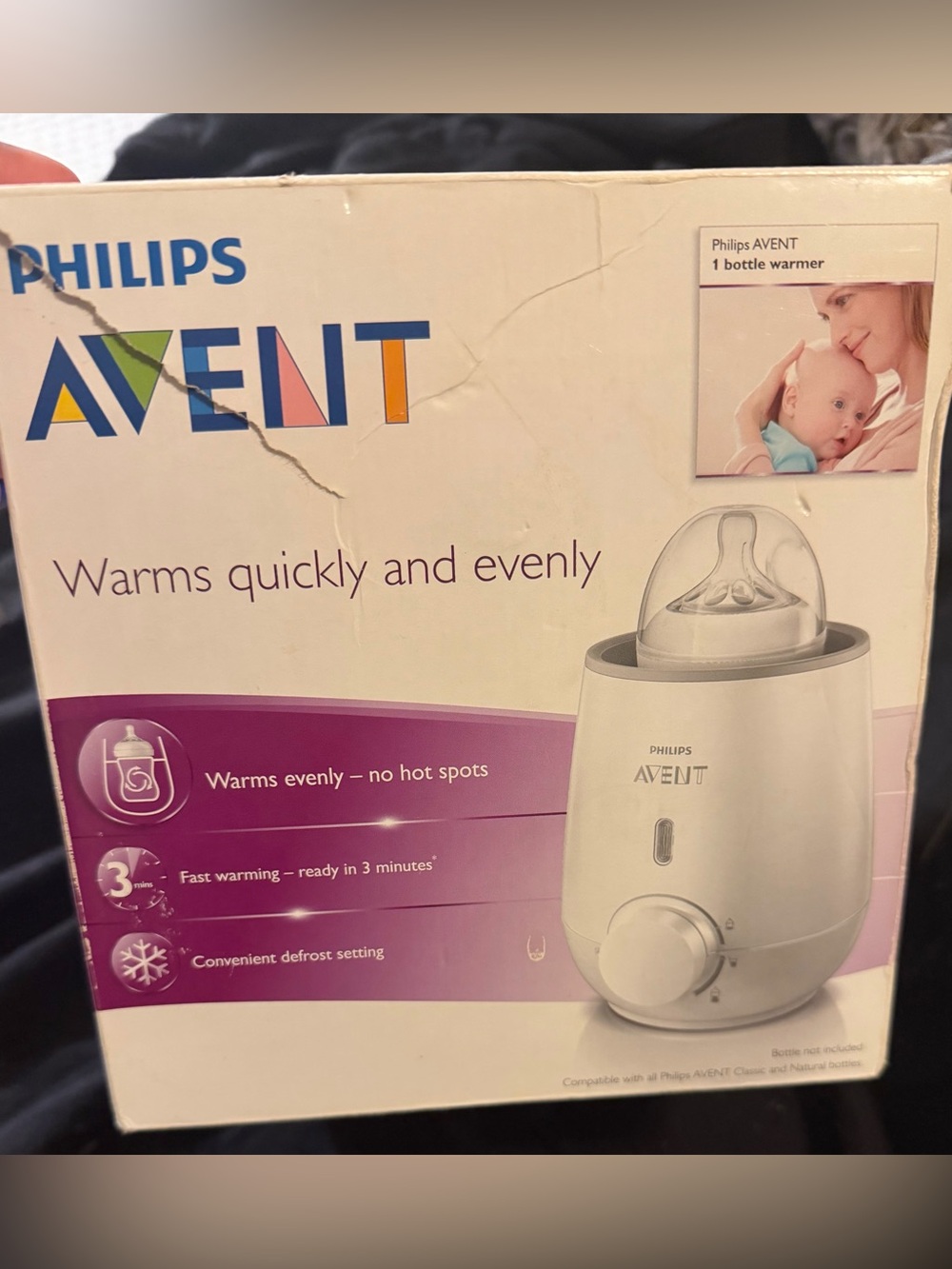 Philips Avent bottle warmer